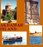 Akdamar Isalnd Armenian Monastery Carved Bible tales: Selcuk Tombs Adam and Eve Jonah and the Whale David and Goliath Abraham and Isaac Daniel in thr Lions Den