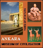 Ataturk Memorial Kemal Ataturk Tomb Ataturk Museum Embassy Row Museum of Anatolian Civilization Hisar (fortress) Opera Ballet Symphony