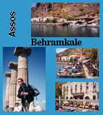 Assos Island of Lesbos Ottoman Bridge Temple of Athena City walls Necropolis Theatre Basilica Assos harbour Ayvalik